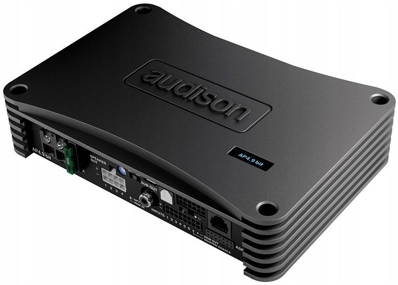 Audison ap4. 9 bit Підсилювач 4CH / 9 CH DSP 4x130w