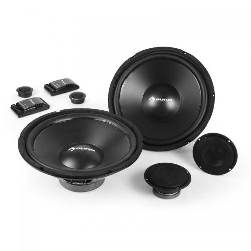 Auna CS-Comp-12 автомобільна акустика 3-смугова HiFi Round 8000W