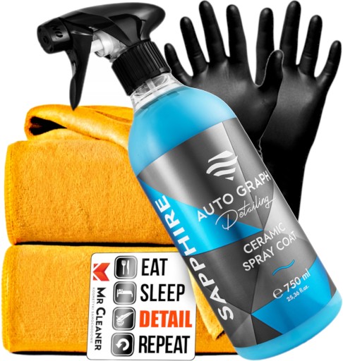 Автоматичне графічне сапфірове керамічне розпилювальне покриття QD захисна фарба SiO2 750ml