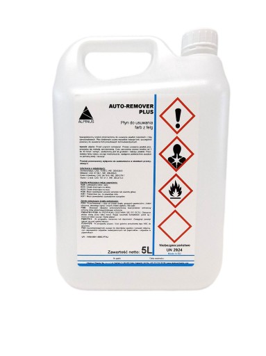 Auto Remover Plus 4x5 літрів-видалення фарби