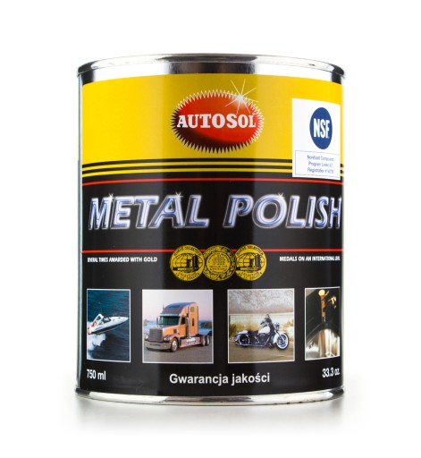Полировальная паста для металла Autosol 750ml