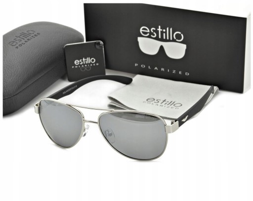 Сонцезахисні окуляри Aviators Polarized UV від ESTILLO + БЕЗКОШТОВНІ ПОДАРУНКИ