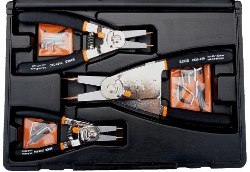 BAHCO 9938 НАБОР ПЛОСКОГУБЦЕВ ДЛЯ КОЛЕЦ SEGERA