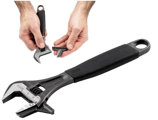 Шведский разводной ключ BAHCO 257x33мм /9072P/