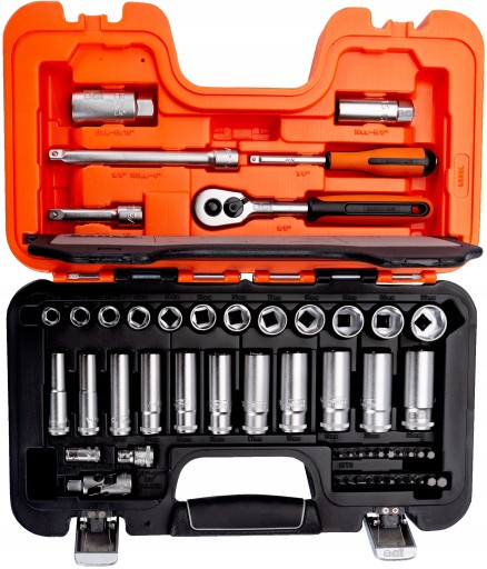 BAHCO S330L НАБІР ГНІЗДІВ 1/4'' 3/8''