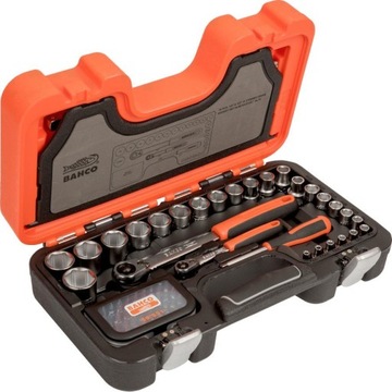 BAHCO SL79 НАБОР ТОРЦЕВЫХ НАСАДОК С ТРЕЩОТКОЙ 1/2 1/4