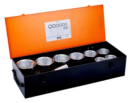 НАБОР РОЗЕТОК BAHCO 1, 12 шт. К В МЕТАЛЛИЧЕСКОЙ КОРОБКЕ.