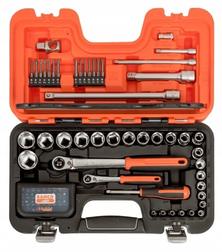 BAHCO Набор головок с трещоткой 1/4