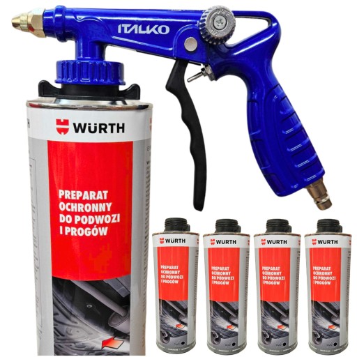 ОБСЛУГОВУВАННЯ ШАСІ BARANEK 5 KG WURTH + UBS GUN