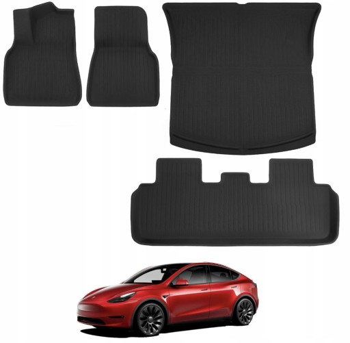 POOL Tesla Model 3, набір 3D килимків Ż458