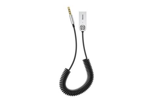 BASEUS BLUETOOTH 5.0 USB АУДІО АДАПТЕР, AUX ЧОРНИЙ