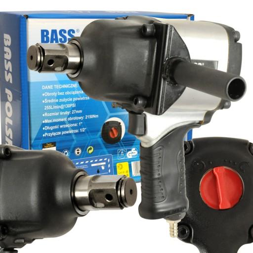ПНЕВМАТИЧЕСКИЙ УДАРНЫЙ КЛЮЧ BASS ДЛЯ КОЛЕС 1 ДЮЙМ, КОРОТКИЙ