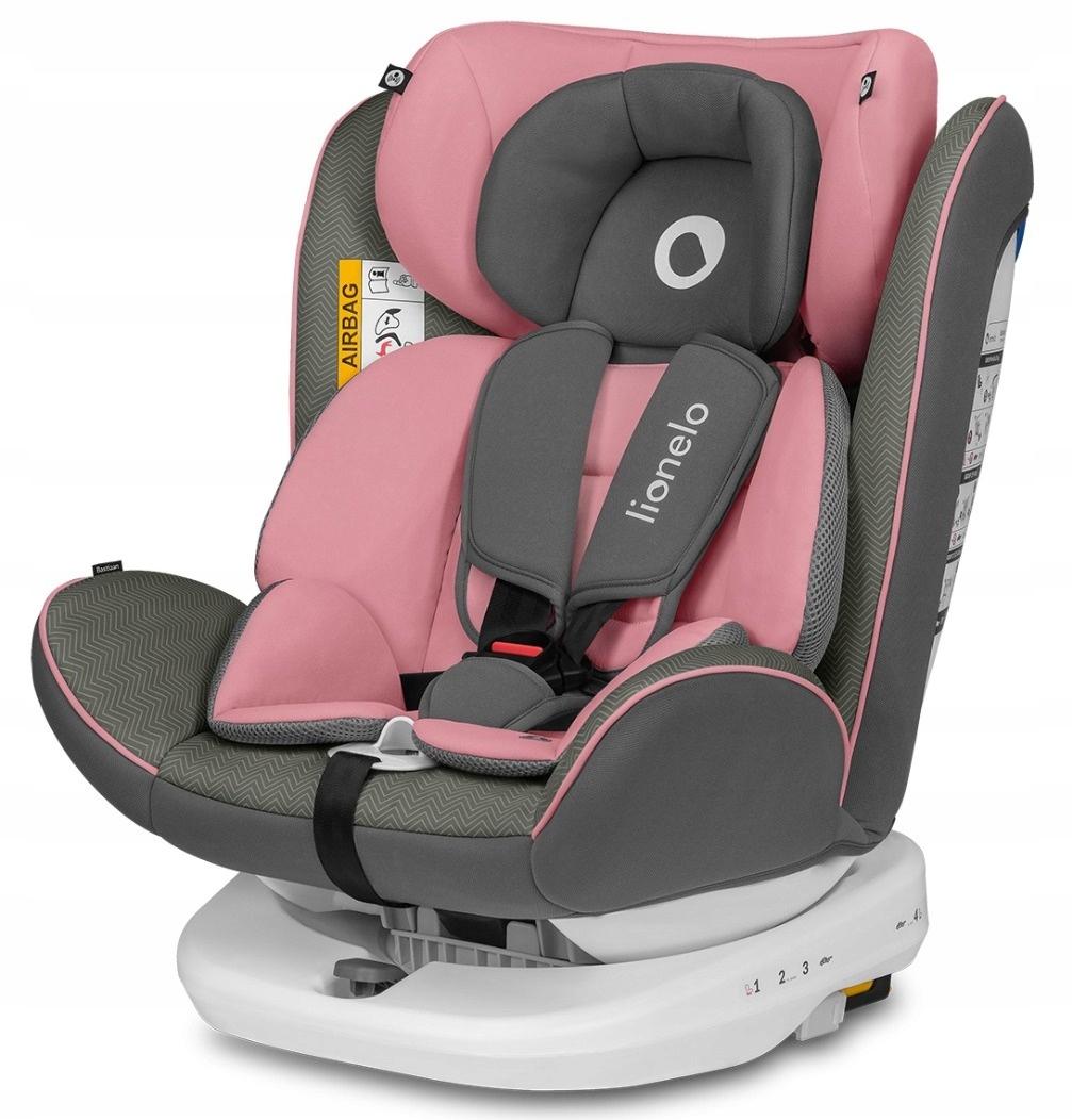 Bastiaan Isofix 0-36 360° Lionelo автокрісло PinkBaby