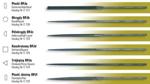 BEFANA Набір надфілів 180/90-1