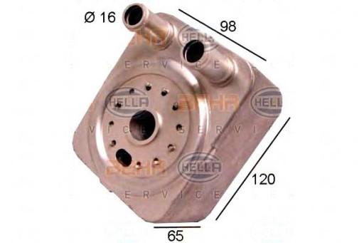 8MO 376 - BEHR HELLA МАСЛООХОЛОДЖУВАЧ BEHR HELLA 038117021A 0