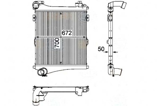 8ML 376 - ИНТЕРКУЛЕР BEHR HELLA 5001873734 7420968089 50018