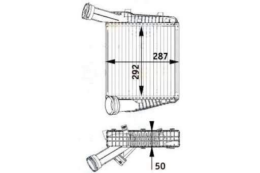 8ML 376 - ИНТЕРКУЛЕР BEHR HELLA BEHR HELLA 7P0145804A 7L614