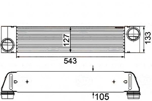 8ML 376 - ИНТЕРКУЛЕР BEHR HELLA BMW 5 60/61 6 E64 7 E65/66