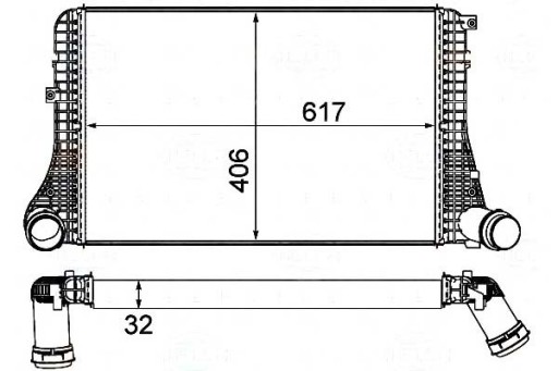 8ML 376 787-621 BRH/BOX - ИНТЕРКУЛЕР BEHR HELLA VW BEETLE 2.0 TDI (5C1)