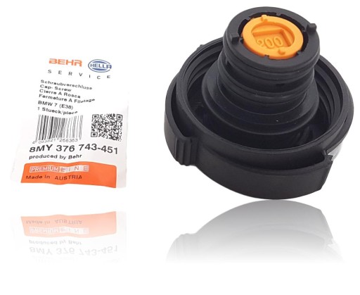 8MY376743-451 - Кришка радіатора BEHR BMW E36 E46 E39 F10 E38 F65 F