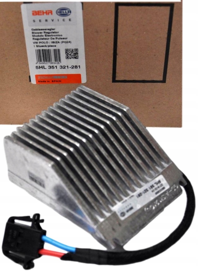 5HL351321-281 - BEHR РЕЗИСТОР РЕЗИСТОР ВЕНТИЛЯТОРА AUDI SEAT SKODA VW