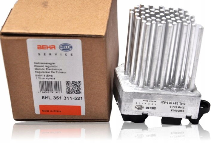 5HL351311-521 - BEHR резистор резистор вентилятора BMW 3 E46 X3 E83