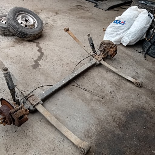 Балка вісь підвіска ступиця заднє колесо пружина citroen jumper iii 06-23