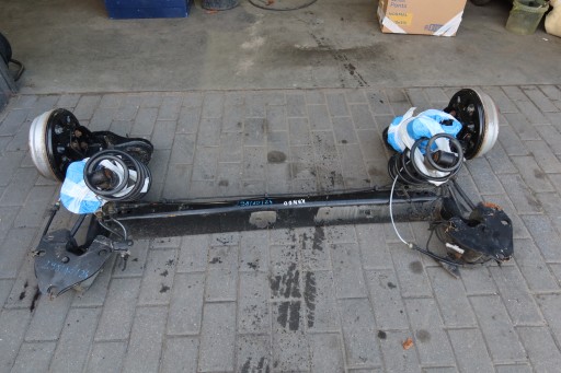 5555018047R, 5555018047R - Балка, задній міст, підвіска, renault kangoo iii, ресори