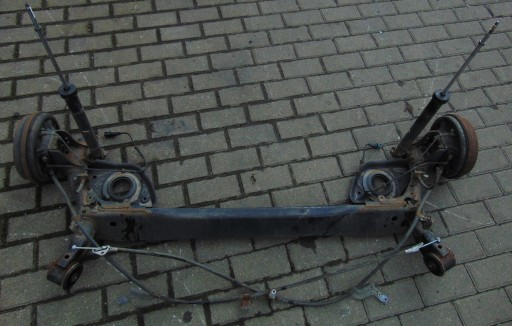 Балка вісь задня підвіска nissan micra 4 iv k13 2010 - 1.2b абс барабани європа