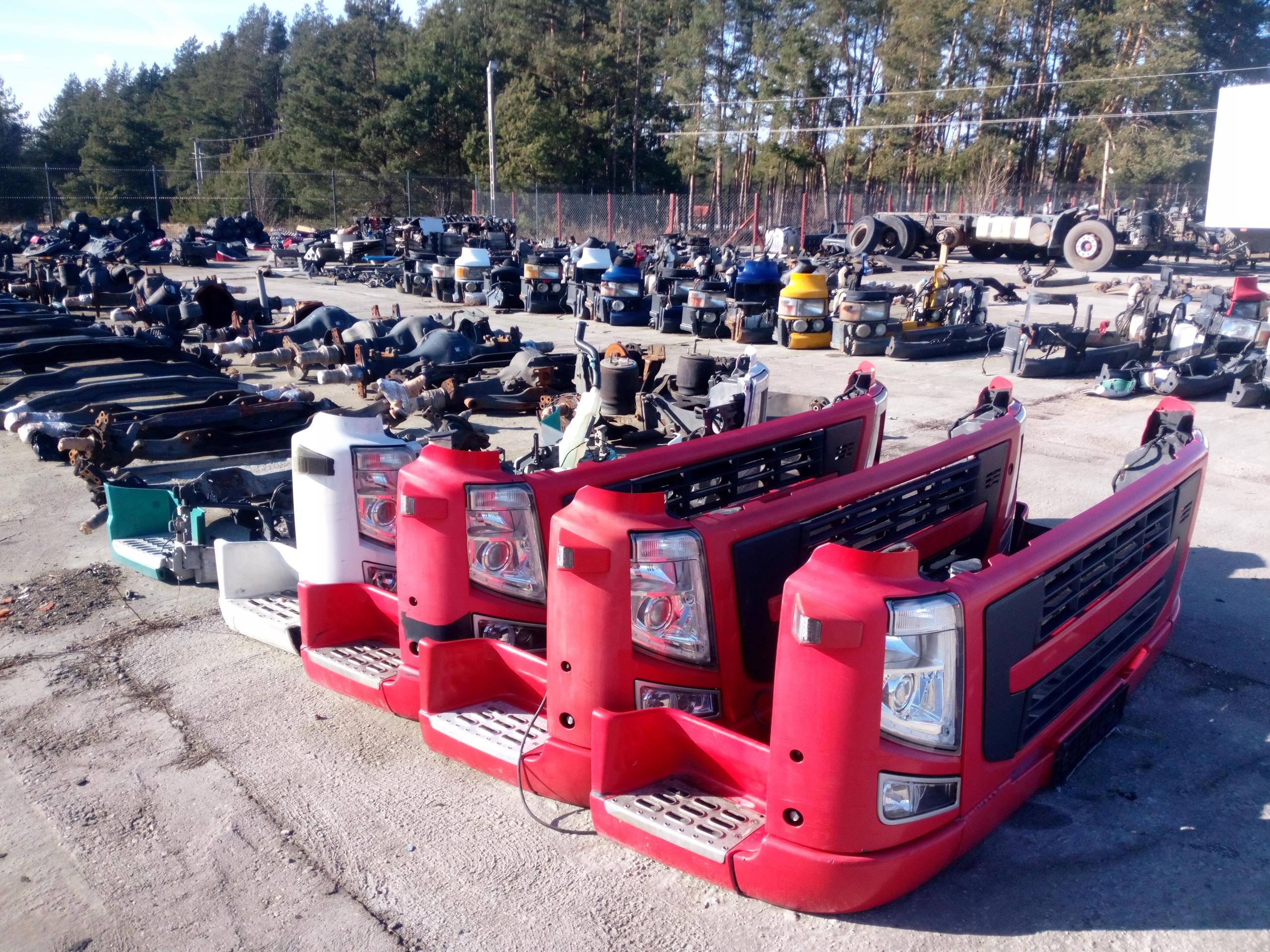 ПЕРЕДНЯЯ БАЛКА В СБОРЕ VOLVO FH13 2009-