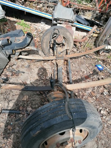 Передня балка, міст повний, мерседес атего 815 99-04р