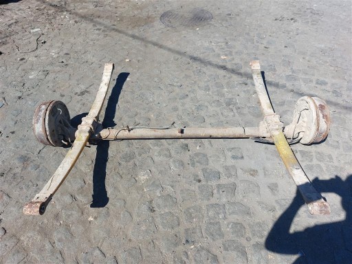 1 - Задняя балка для прицепа renault master ii 2.8dci 115км 1998-2003 гг. 5 отверстий