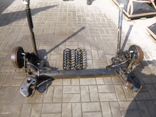 Балка задньої підвіски ford ecosport, задній міст