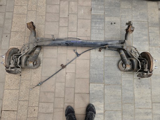 Балочная подвеска заднего моста hyundai i20 12-14 подъемная тележка с дисками