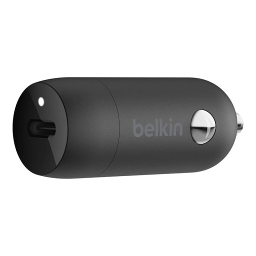 АВТОМОБИЛЬНОЕ ЗАРЯДНОЕ УСТРОЙСТВО BELKIN 30ВТ USB PD PPS, ЧЕРНОЕ