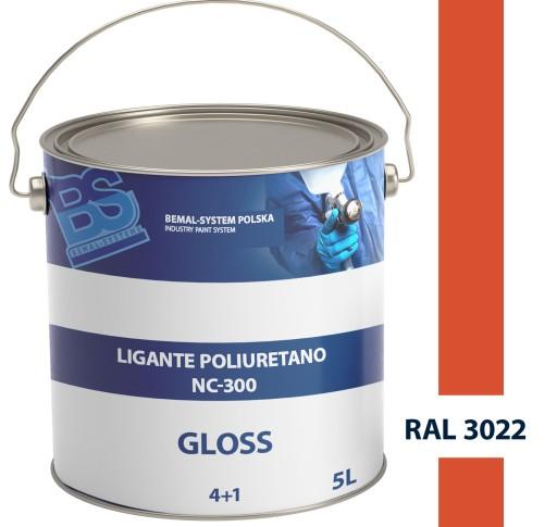 BEMAL MARINE PAINT - ПОЛІУРЕТАНОВИЙ ЛАК - 5L - RAL 3022