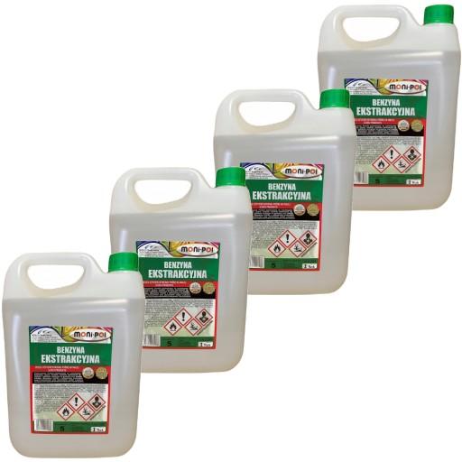 Бензиновый экстрактор 20л 4x5л