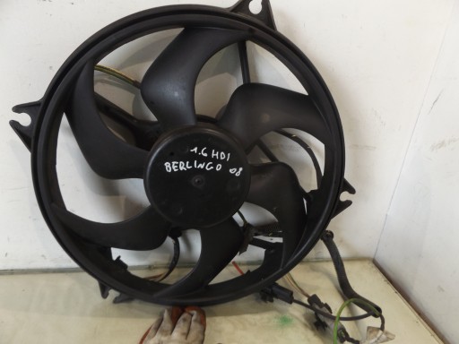 BERLINGO І LIFT 1.6 HDI ВЕНТИЛЯТОР РАДІАТОРА