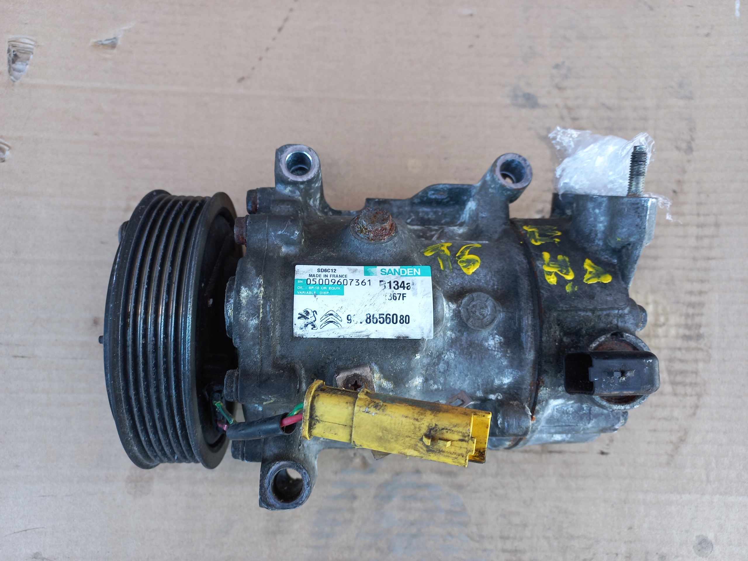 BERLINGO PARTNER III 1.6 EHDI КОМПРЕССОР КЛИМЫ