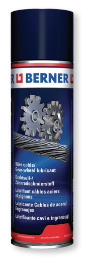 СМАЗКА BERNER ДЛЯ ТРОСОВ И ЗУБЧАТЫХ КОЛЕС, РАСПЫЛЕНИЕ