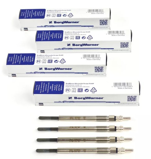 Beru Borg Warner Glow Plugure Opel Astra 1.7cdti 12-