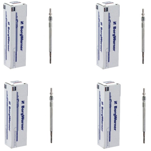 4 × свічки розжарювання borgwarner ge113