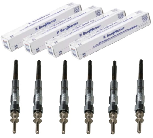 Комплект свечей накаливания beru gn024 - 6 шт.