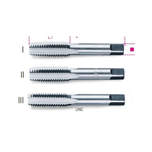 РЕЗЬБОВКА БЕТА UNC 3/8 x 16, 3 ЧАСТИ, 430ASC