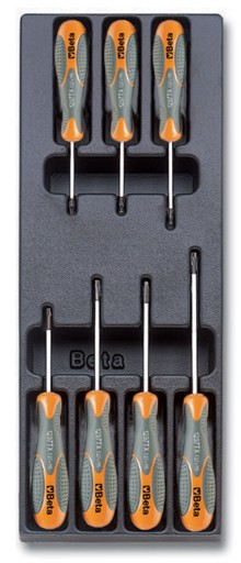 ВИВІРТКИ BETA TORX T6-T20 ТВОРДА ВСТАВКА T175 ДЕРЖАЧ