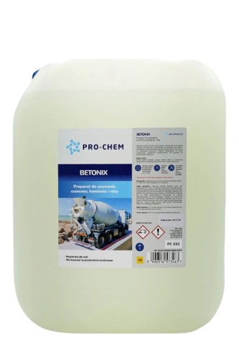 БЕТОНІКС кислота для видалення цементу, іржі камінь-безпечний 10 л Pro-Chem
