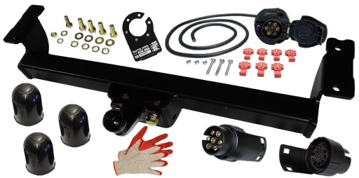 БЕЗ РОЗРІЗУ БАМПЕРА БУКСИРУВАЛЬНИЙ ГАК SUZUKI VITARA 1988-2005 3дв. 3дв + джгут проводів