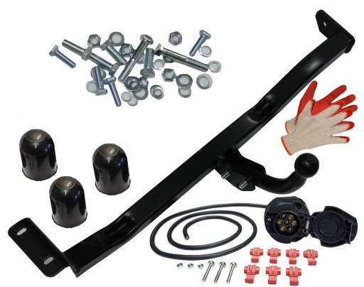 БЕЗ РОЗРІЗУ БАМПЕРА БУКСИРУЮЧИЙ ГАК TOYOTA YARIS 1I P1 99-2005 + джгут проводів + БЕЗКОШТОВНО