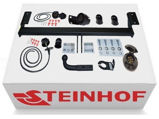 БЕЗ ОБРЕЗКИ БАМПЕРА БУКСИРОВОЧНЫЙ КРЮК + ЖГУТ ПРОВОДОВ +7PIN/13 TOYOTA RAV4 II2 00-2005