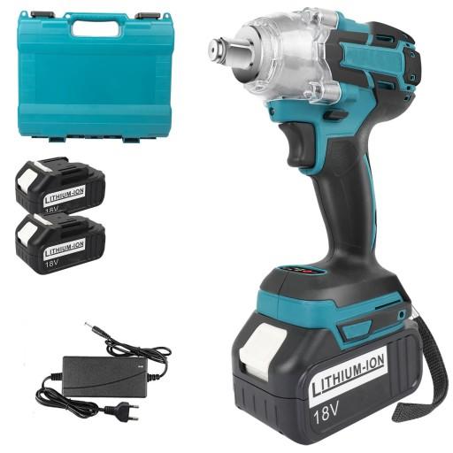 БЕЗЩІТКОВИЙ УДАРНИЙ ГАЙКОВЕРТ АКУМУЛЯТОРНИЙ УДАРНИЙ ГАЙКОВЕРТ ЗІ СВІТЛОДІОДНИМ ПІДСВІТЛЕННЯМ